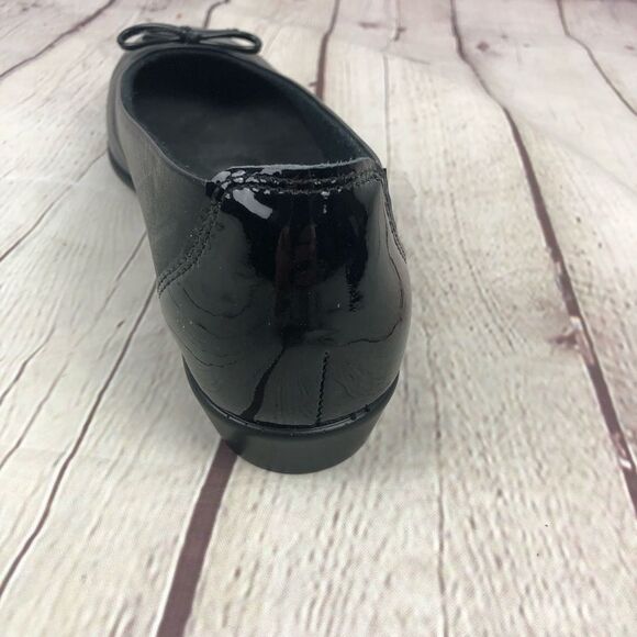 NWOT SAS Coco Slip On Loafer Black Bow Women's Sz 7.5 - Picture 6 of 11